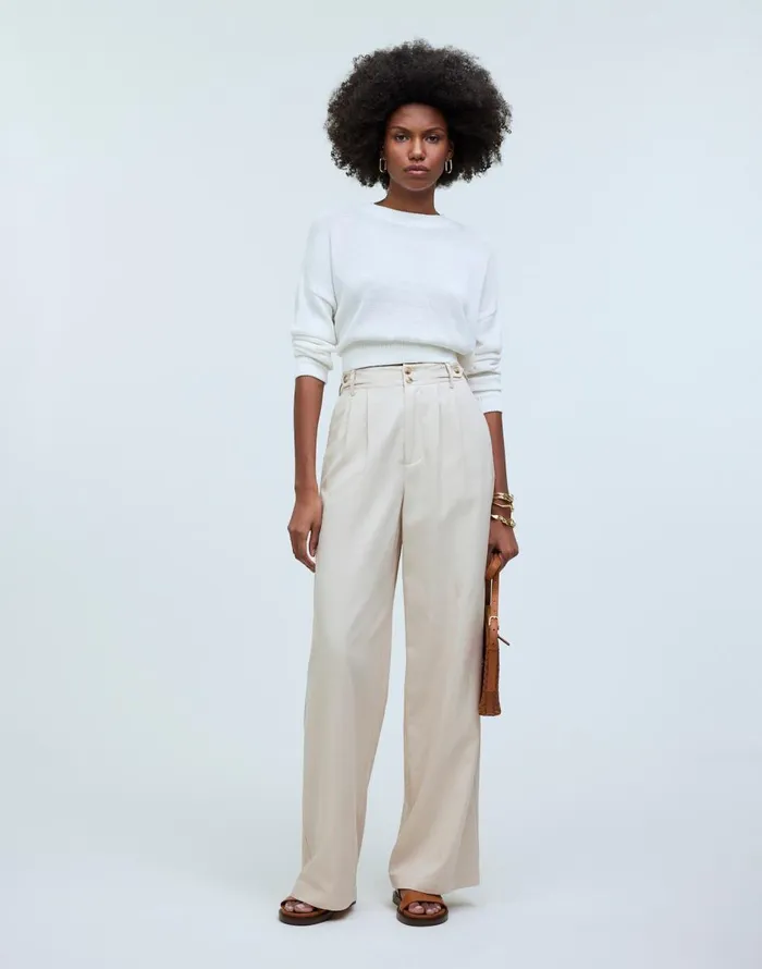 Madewell The Harlow WideLeg Pant Harvest Moon Women Pants