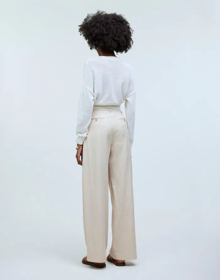 Madewell The Harlow WideLeg Pant Harvest Moon Women Pants