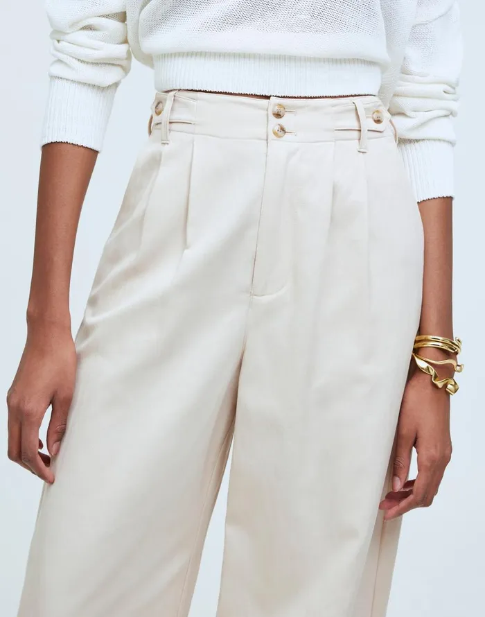 Madewell The Harlow WideLeg Pant Harvest Moon Women Pants