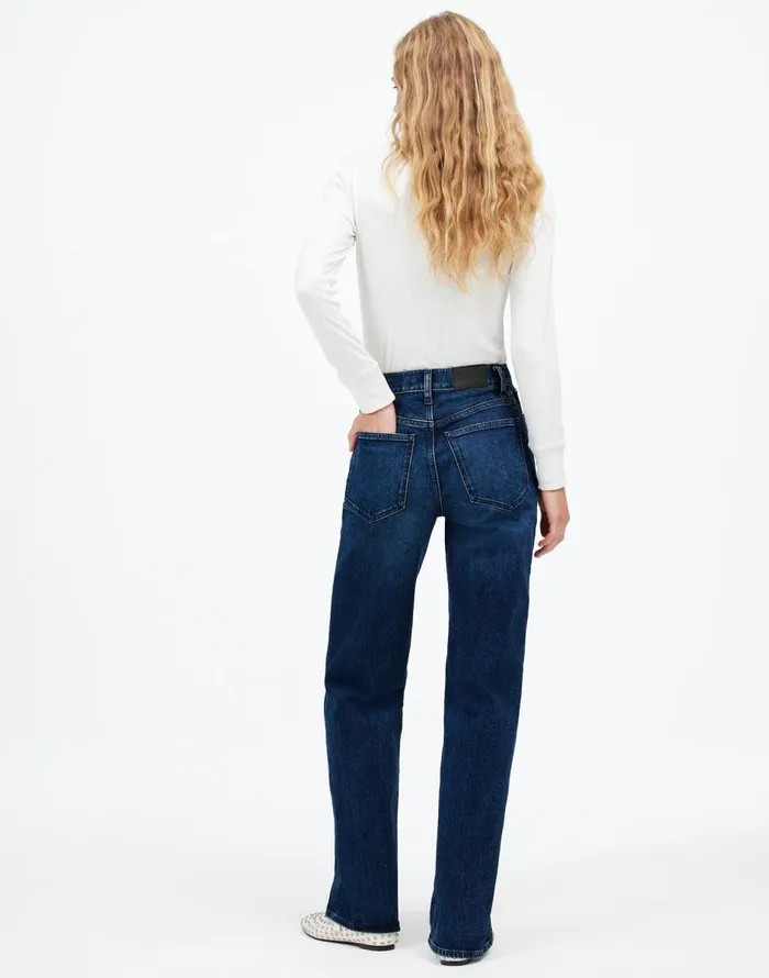 Madewell The Perfect Vintage WideLeg Jean Nighthawk Wash Women Jeans