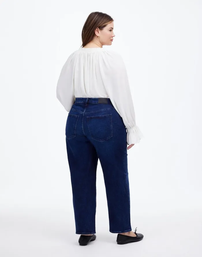 Madewell The Plus Perfect Vintage WideLeg Jean Nighthawk Wash Women Jeans