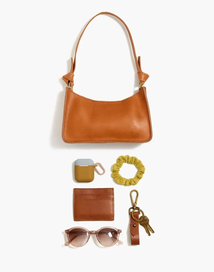 Madewell The Sydney Shoulder Bag Burnished Caramel Women Bags