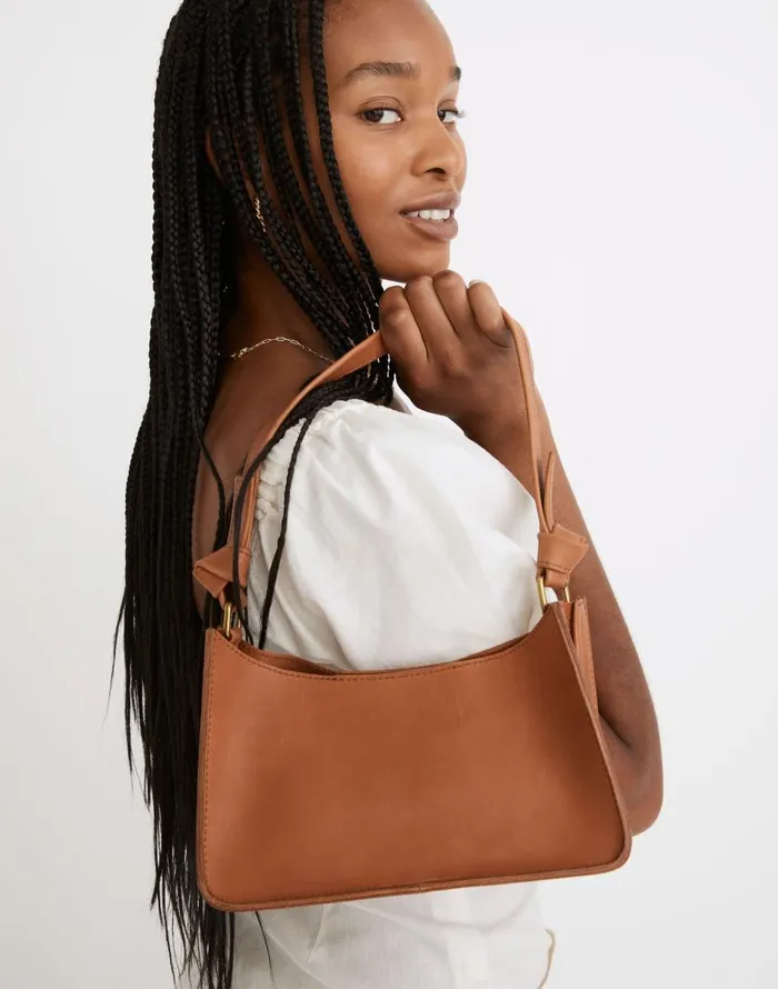 Madewell The Sydney Shoulder Bag Burnished Caramel Women Bags