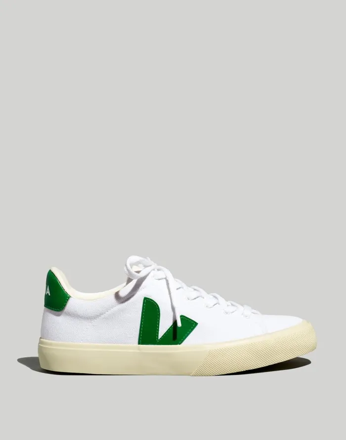 Madewell Veja Campo Sneakers Emerald White Women Sneakers