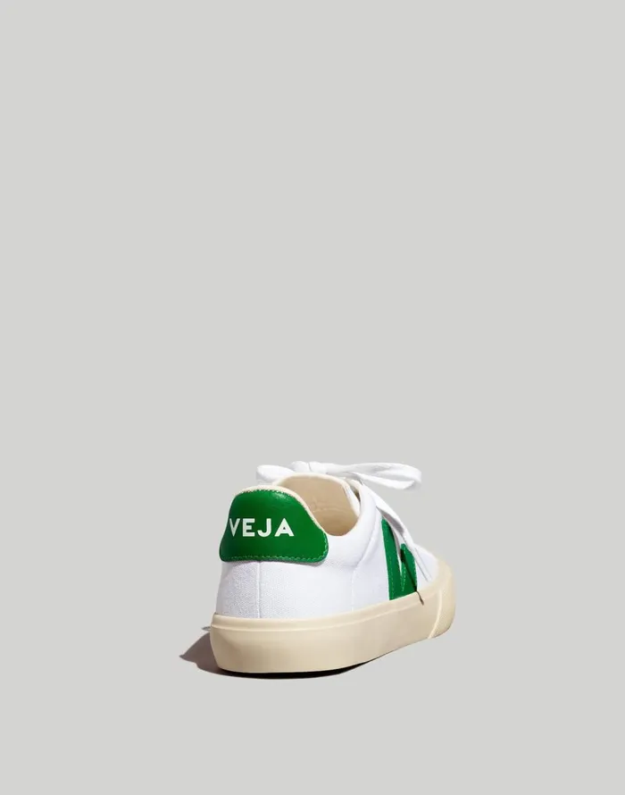 Madewell Veja Campo Sneakers Emerald White Women Sneakers