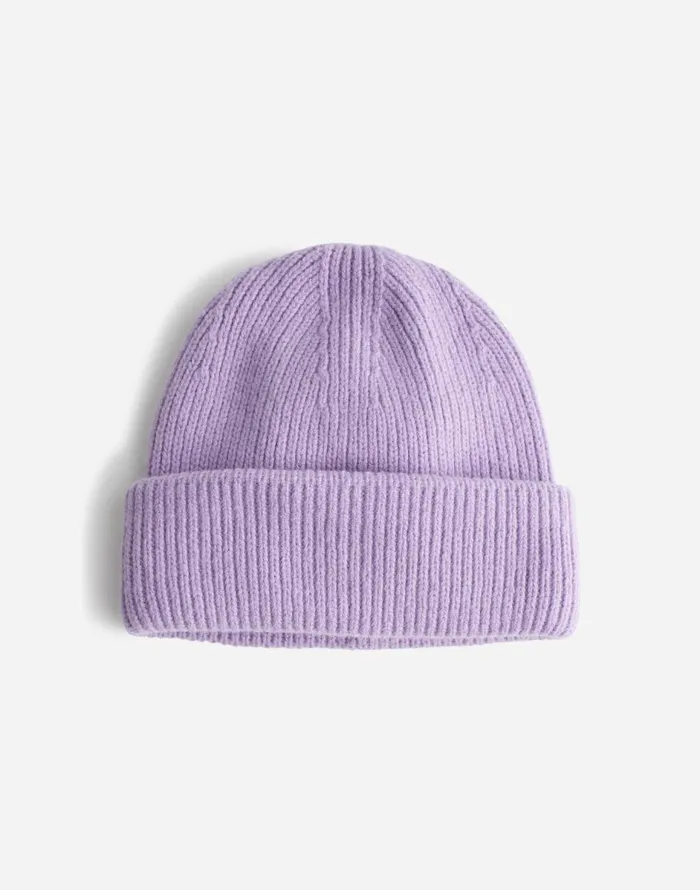 Madewell WoolBlend Knit Beanie Lilac Bouquet Women Hats