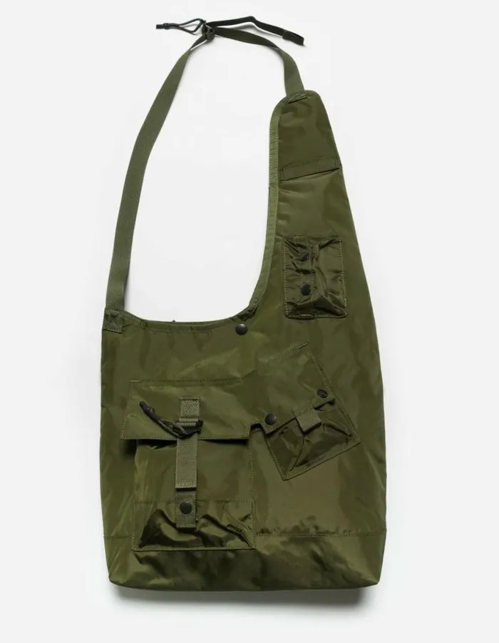 Maharishi Bags 1113 Maha MALICE Monk Sling Bag Olive 8211 Men