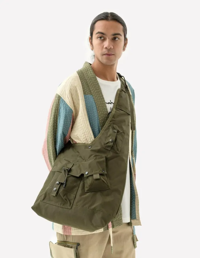 Maharishi Bags 1113 Maha MALICE Monk Sling Bag Olive 8211 Men