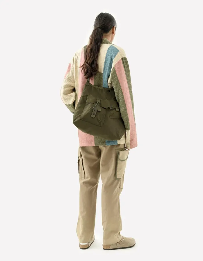 Maharishi Bags 1113 Maha MALICE Monk Sling Bag Olive 8211 Men