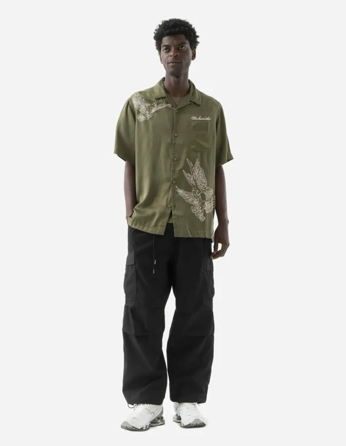 Maharishi Cargo Pants 5307 Asym Cargo Track Pants Black 8211 Men