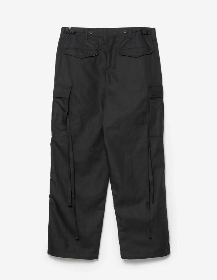 Maharishi Cargo Pants 6120 Hemp M65 Cargo Pants Black 8211 Men
