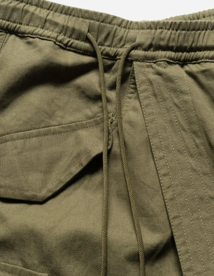 Maharishi Hakama Pants 6008 Cobra Asym Cargo Hakama Pants Olive OG107F 8211 Men