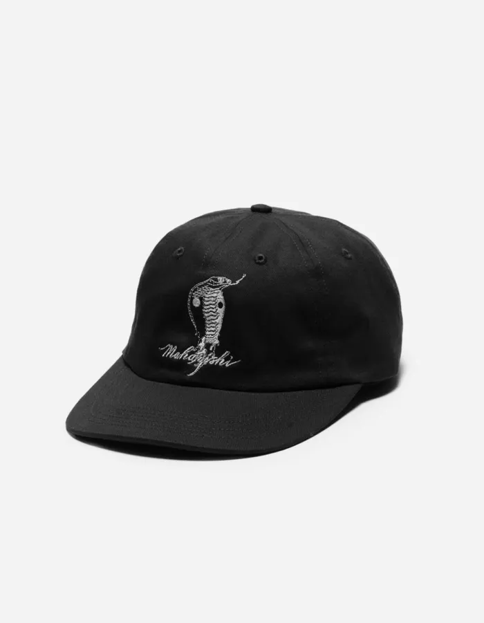 Maharishi Hats 1454 Year Of The Snake 6 Panel Cap Black 8211 Men