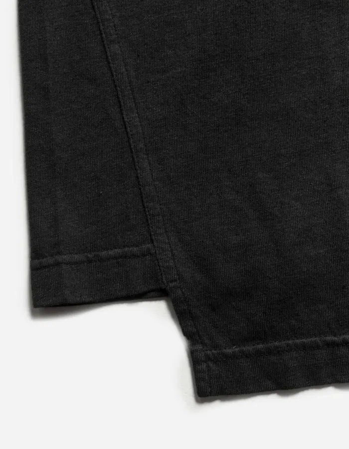 Maharishi Short Sleeve TShirts 6000 Monk Organic Hemp TShirt Black 8211 Men