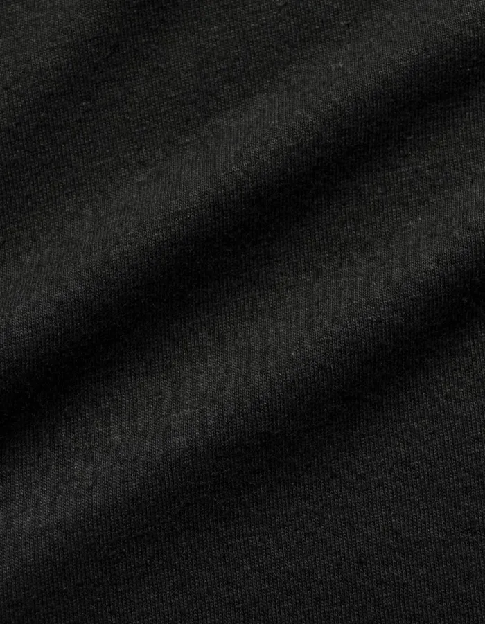 Maharishi Short Sleeve TShirts 6000 Monk Organic Hemp TShirt Black 8211 Men