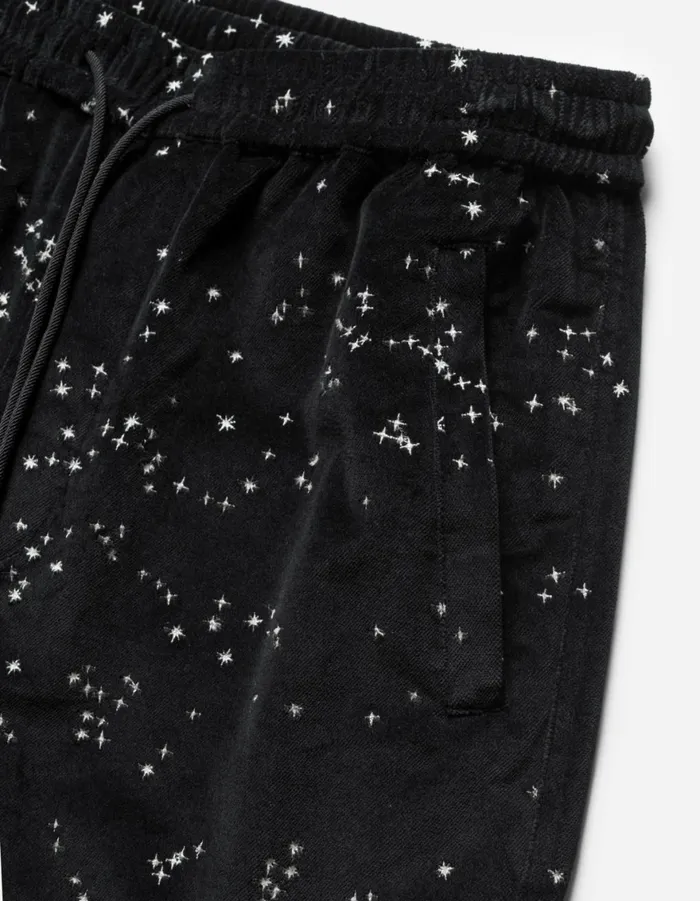 Maharishi Track Pants 6034 Celeste Loose Track Pants Black 8211 Men