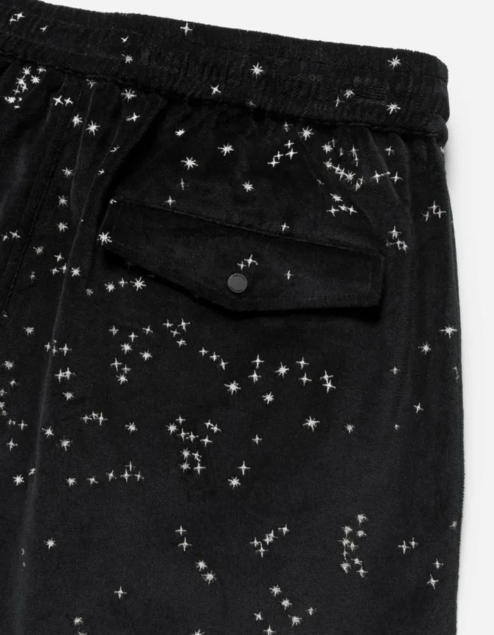 Maharishi Track Pants 6034 Celeste Loose Track Pants Black 8211 Men