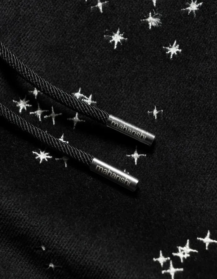 Maharishi Track Pants 6034 Celeste Loose Track Pants Black 8211 Men