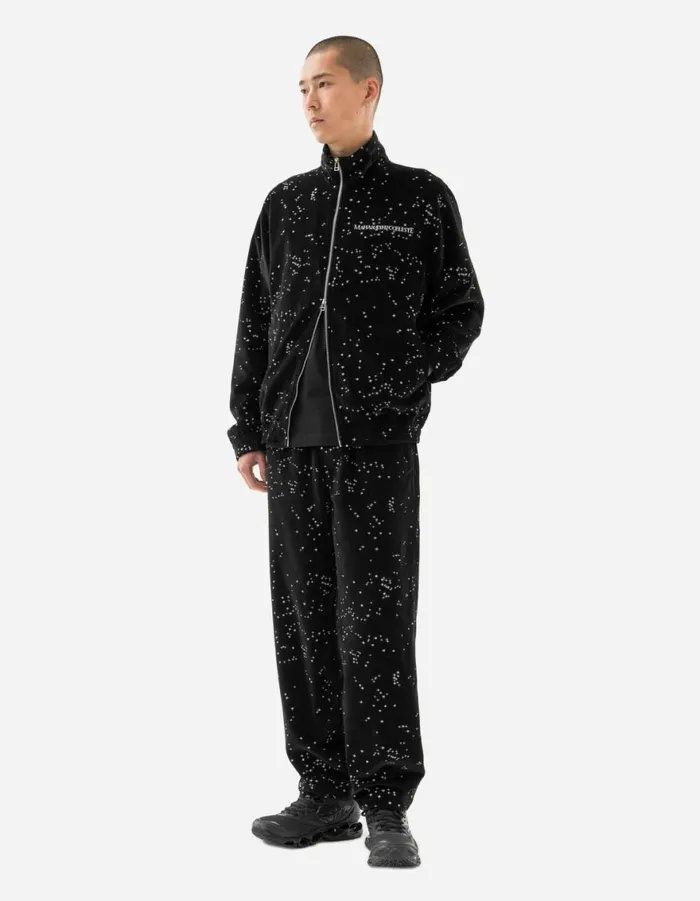 Maharishi Track Pants 6034 Celeste Loose Track Pants Black 8211 Men