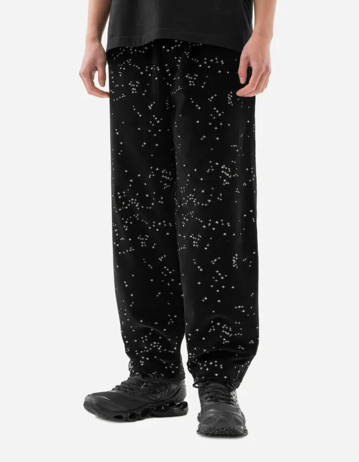 Maharishi Track Pants 6034 Celeste Loose Track Pants Black 8211 Men