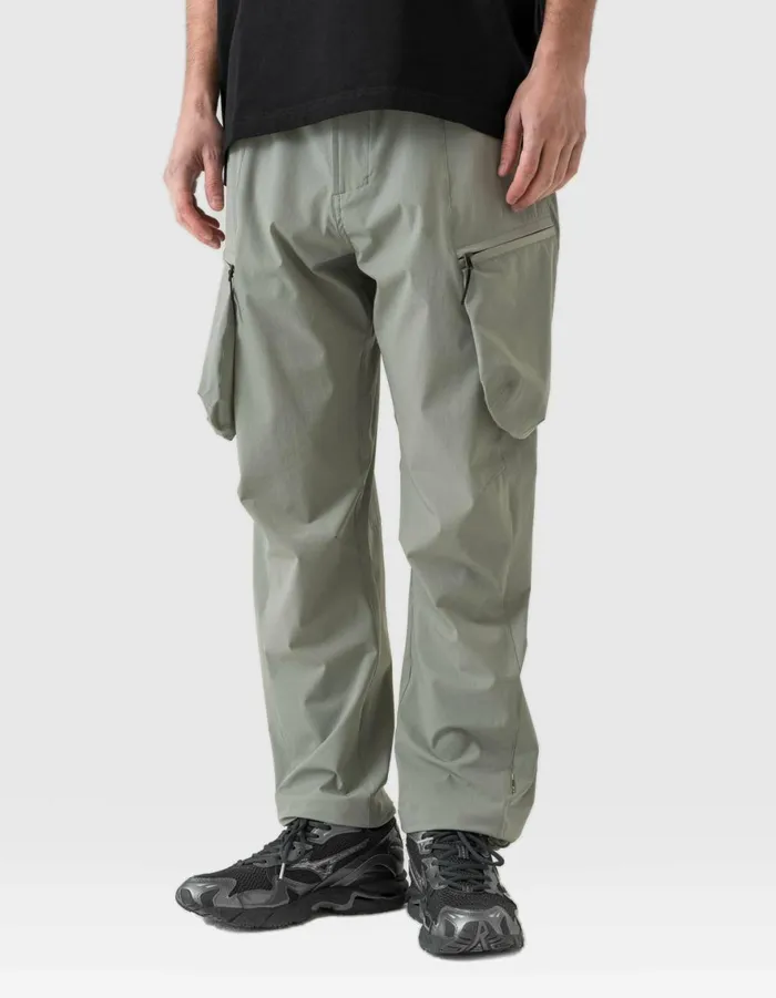 Maharishi Track Pants 6043 Recycled Cargo Track Pants Sage 8211 Men