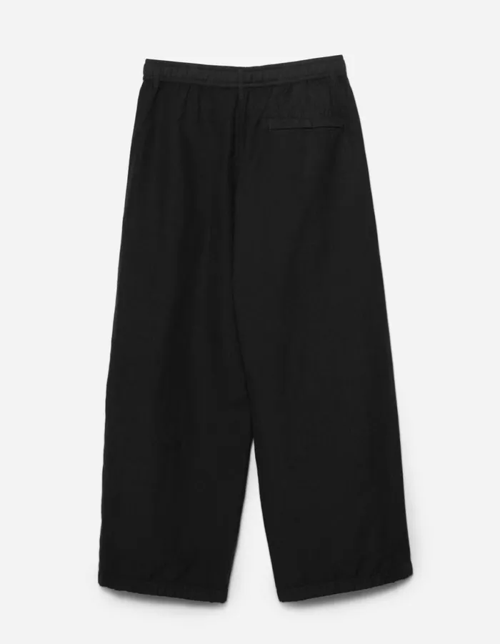 Maharishi Track Pants 6081 Hemp Pleated Track Pants Black 8211 Men