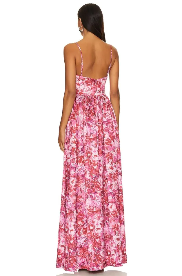 Mallory Gown Monet Floral Women Lovers and Friends Dresses