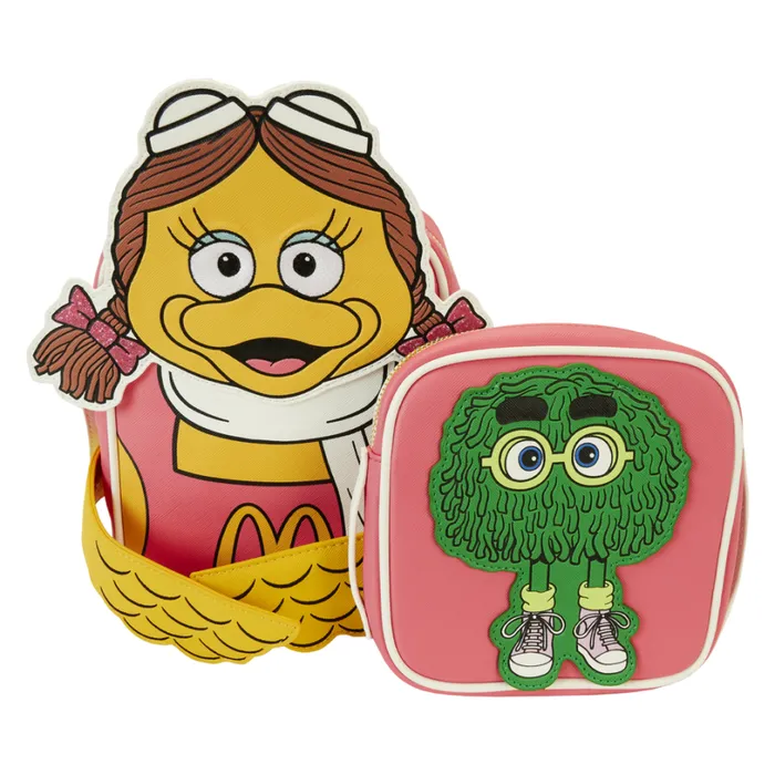 McDonald039s Birdie The Early Bird Crossbuddies Cosplay Crossbody Bag With Coin Bag Unisex Loungefly Crossbody Bags McDonald039s Birdie The Early Bird Crossbuddies Cosplay Crossbody Bag With Coin Bag Unisex Loungefly Crossbody Bags