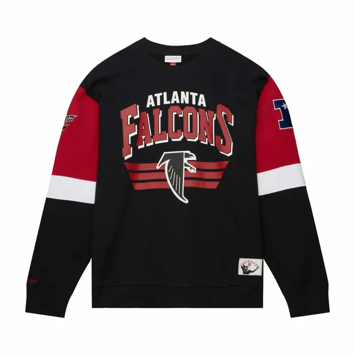 Men039s Hoodies and Sweatshirts Mitchell and Ness All Over Crew 30 Atlanta Falcons Men039s Hoodies and Sweatshirts Mitchell and Ness All Over Crew 30 Atlanta Falcons