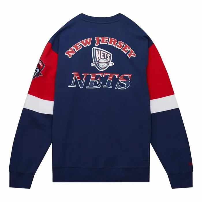 Men039s Hoodies and Sweatshirts Mitchell and Ness All Over Crew 30 New Jersey Nets Men039s Hoodies and Sweatshirts Mitchell and Ness All Over Crew 30 New Jersey Nets
