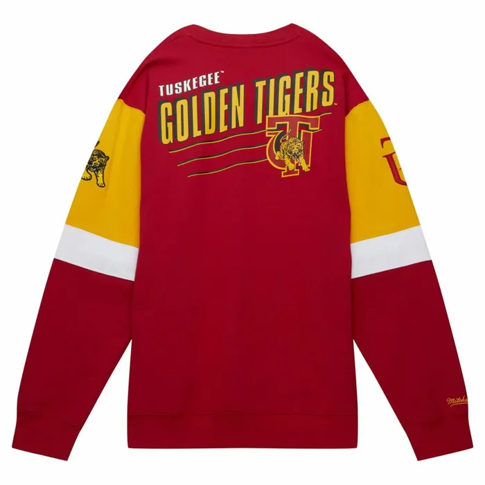Men039s Hoodies and Sweatshirts Mitchell and Ness All Over Crew 30 Tuskegee University Men039s Hoodies and Sweatshirts Mitchell and Ness All Over Crew 30 Tuskegee University