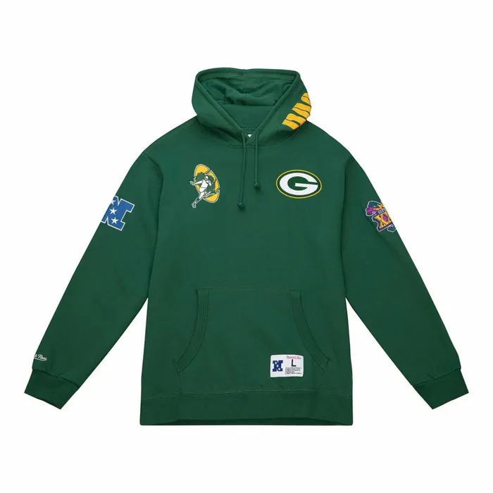 Men039s Hoodies and Sweatshirts Mitchell and Ness City Collection Fleece Hoody Green Bay Packers Men039s Hoodies and Sweatshirts Mitchell and Ness City Collection Fleece Hoody Green Bay Packers