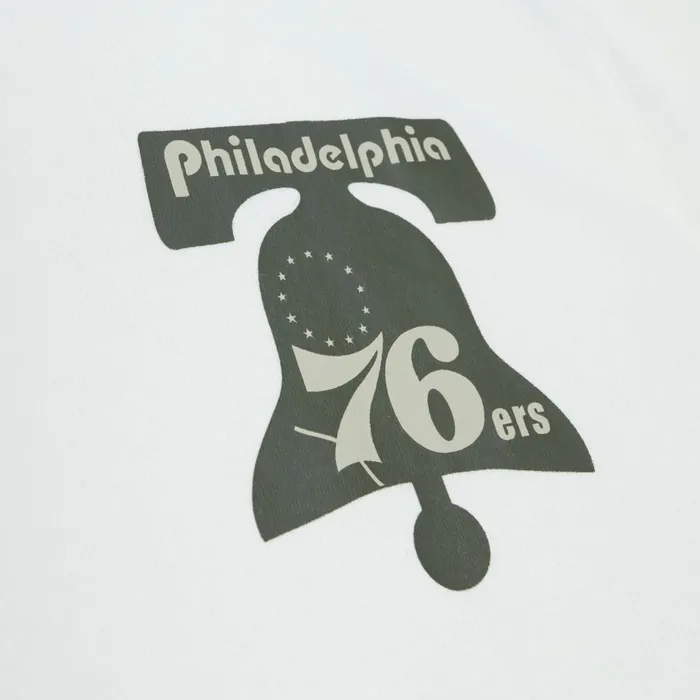 Men039s Hoodies and Sweatshirts Mitchell and Ness Cream Hoodie Philadelphia 76ers Men039s Hoodies and Sweatshirts Mitchell and Ness Cream Hoodie Philadelphia 76ers