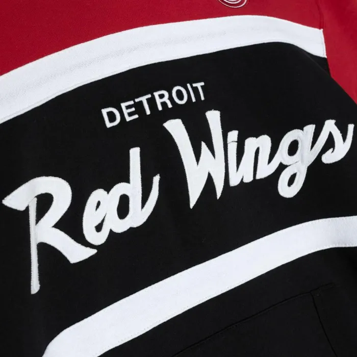 Men039s Hoodies and Sweatshirts Mitchell and Ness Headcoach Hoody Detroit Red Wings Men039s Hoodies and Sweatshirts Mitchell and Ness Headcoach Hoody Detroit Red Wings