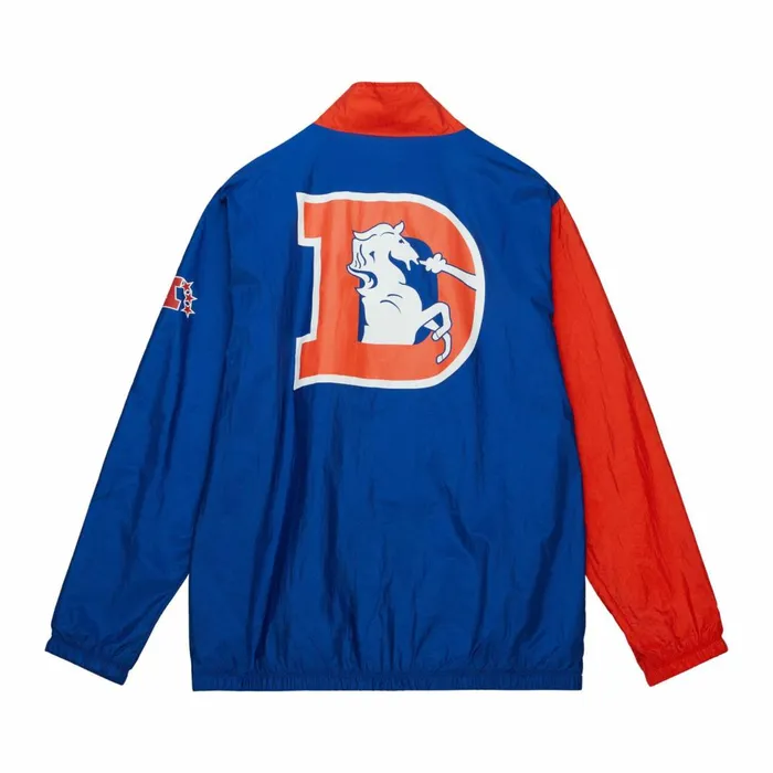 Men039s Jackets and Outerwear Mitchell and Ness Arched Retro Lined Windbreaker Denver Broncos Men039s Jackets and Outerwear Mitchell and Ness Arched Retro Lined Windbreaker Denver Broncos