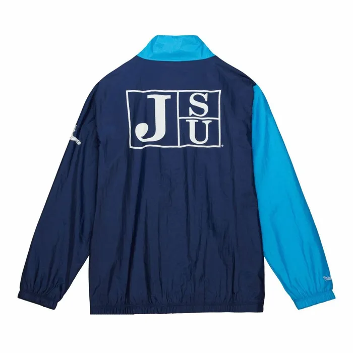Men039s Jackets and Outerwear Mitchell and Ness Arched Retro Lined Windbreaker Jackson State University Men039s Jackets and Outerwear Mitchell and Ness Arched Retro Lined Windbreaker Jackson State University