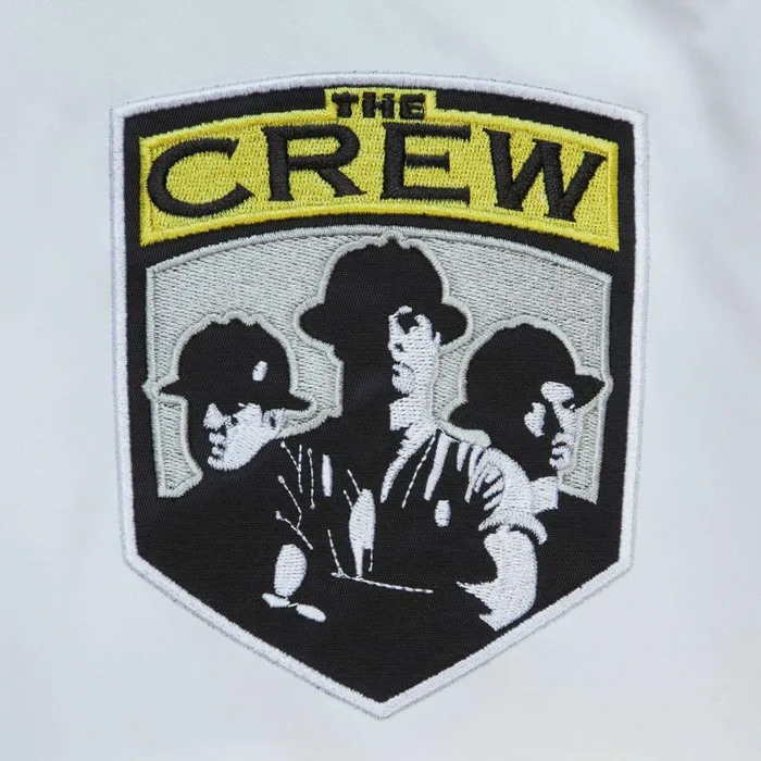 Men039s Jackets and Outerwear Mitchell and Ness City Collection Lightweight Satin Jacket Columbus Crew Men039s Jackets and Outerwear Mitchell and Ness City Collection Lightweight Satin Jacket Columbus Crew