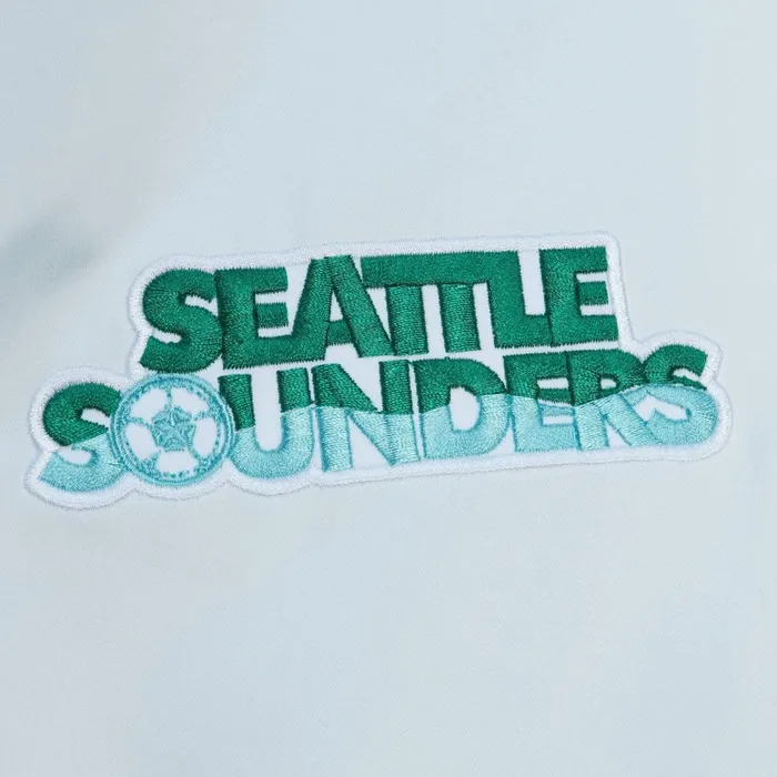 Men039s Jackets and Outerwear Mitchell and Ness City Collection Lightweight Satin Jacket Seattle Sounders FC Men039s Jackets and Outerwear Mitchell and Ness City Collection Lightweight Satin Jacket Seattle Sounders FC