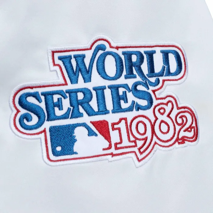 Men039s Jackets and Outerwear Mitchell and Ness City Collection Lightweight Satin Jacket St Louis Cardinals Men039s Jackets and Outerwear Mitchell and Ness City Collection Lightweight Satin Jacket St Louis Cardinals