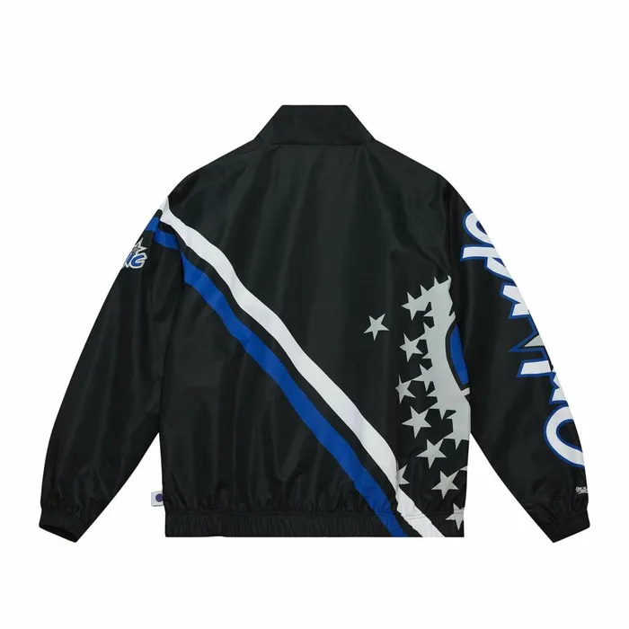 Men039s Jackets and Outerwear Mitchell and Ness Exploded Logo Warm Up Jacket Orlando Magic Men039s Jackets and Outerwear Mitchell and Ness Exploded Logo Warm Up Jacket Orlando Magic