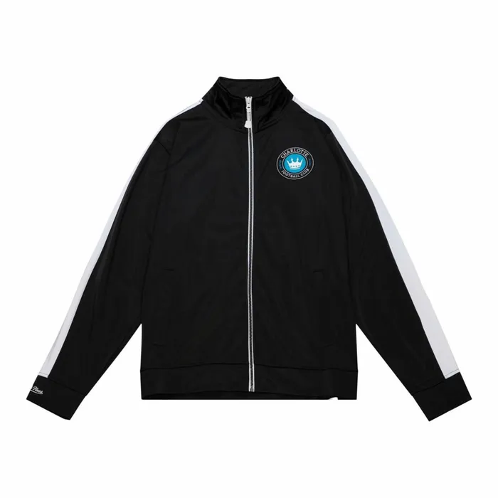 Men039s Jackets and Outerwear Mitchell and Ness Flashback Track Jacket Charlotte FC Men039s Jackets and Outerwear Mitchell and Ness Flashback Track Jacket Charlotte FC