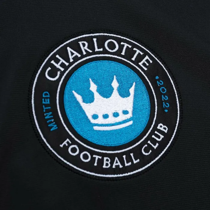 Men039s Jackets and Outerwear Mitchell and Ness Flashback Track Jacket Charlotte FC Men039s Jackets and Outerwear Mitchell and Ness Flashback Track Jacket Charlotte FC