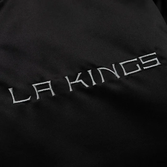Men039s Jackets and Outerwear Mitchell and Ness Heavyweight Satin Jacket Update Los Angeles Kings Men039s Jackets and Outerwear Mitchell and Ness Heavyweight Satin Jacket Update Los Angeles Kings