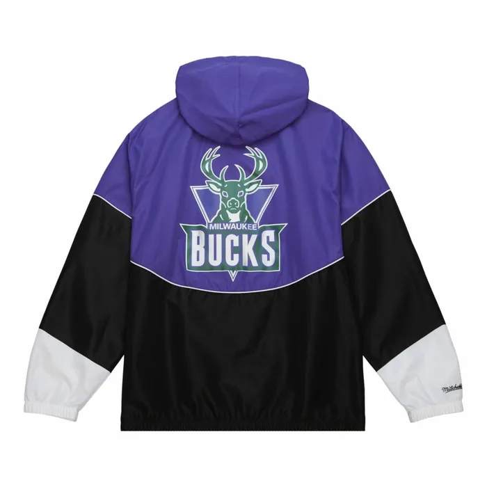 Men039s Jackets and Outerwear Mitchell and Ness Home Team Lightweight Windbreaker Milwaukee Bucks Men039s Jackets and Outerwear Mitchell and Ness Home Team Lightweight Windbreaker Milwaukee Bucks