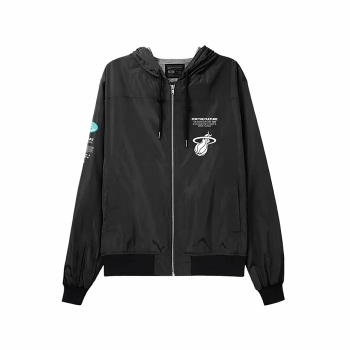 Men039s Jackets and Outerwear Mitchell and Ness MandN X BR Crew Jacket Miami Heat Men039s Jackets and Outerwear Mitchell and Ness MandN X BR Crew Jacket Miami Heat