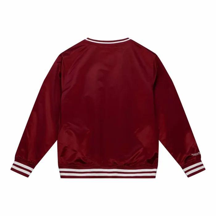 Men039s Jackets and Outerwear Mitchell and Ness Sideline Pullover Satin Jacket Philadelphia Phillies Men039s Jackets and Outerwear Mitchell and Ness Sideline Pullover Satin Jacket Philadelphia Phillies