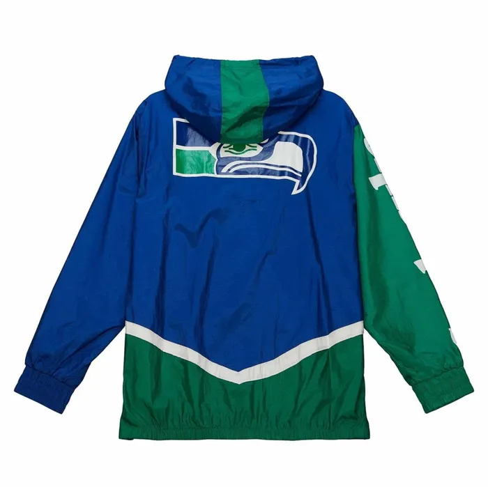 Men039s Jackets and Outerwear Mitchell and Ness Undeniable Full Zip Windbreaker Seattle Seahawks Men039s Jackets and Outerwear Mitchell and Ness Undeniable Full Zip Windbreaker Seattle Seahawks