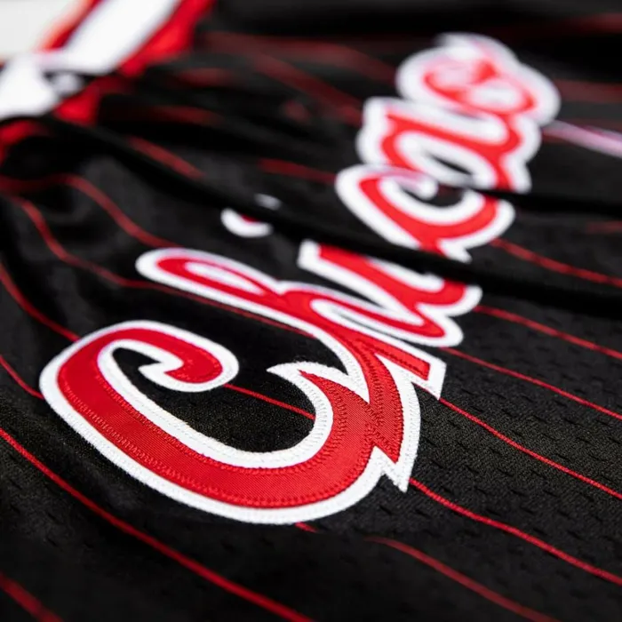 Men039s Just Don Mitchell and Ness Just Don 10th Year Anniversary Shorts Chicago Bulls 1996 Men039s Just Don Mitchell and Ness Just Don 10th Year Anniversary Shorts Chicago Bulls 1996