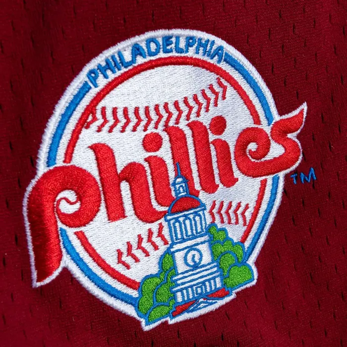 Men039s Just Don Mitchell and Ness Just Don Cooperstown Shorts Philadelphia Phillies Men039s Just Don Mitchell and Ness Just Don Cooperstown Shorts Philadelphia Phillies