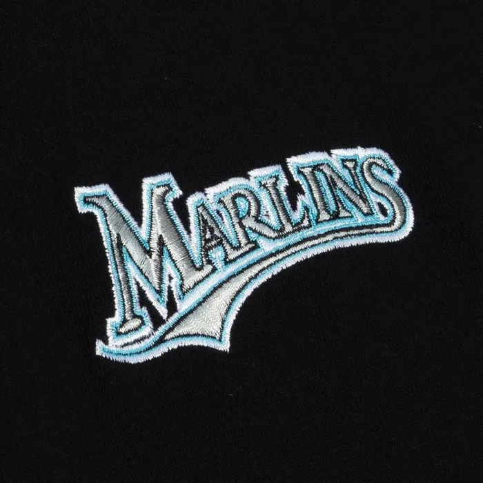 Men039s MLB Mitchell and Ness Insignia SS Tee Florida Marlins Men039s MLB Mitchell and Ness Insignia SS Tee Florida Marlins